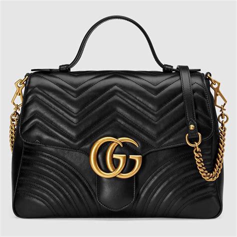 gg black purse|gg purse brand.